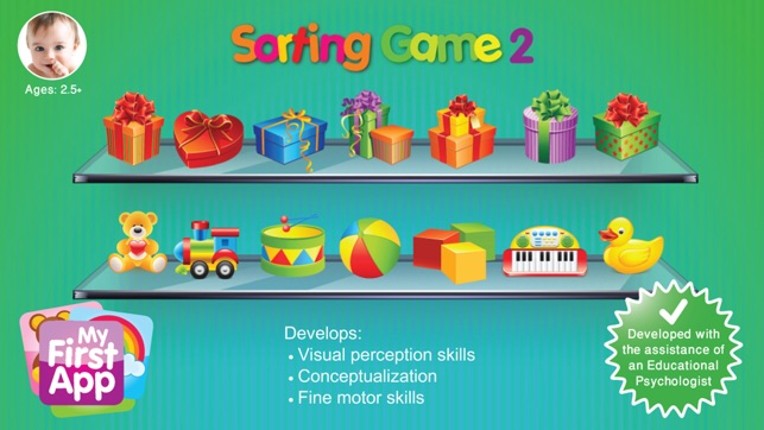 Sorting Game 2 screenshot