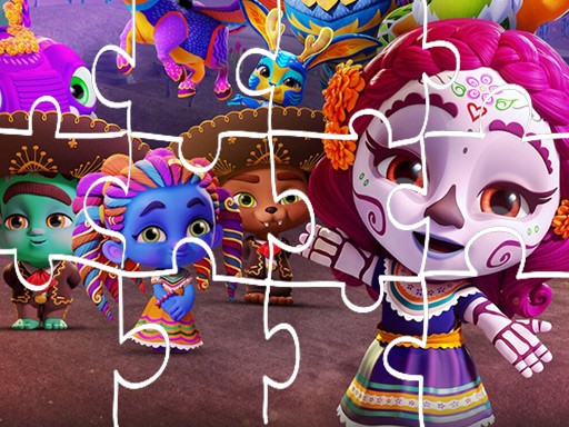 Games like Super Monster Halloween Jigsaw Game