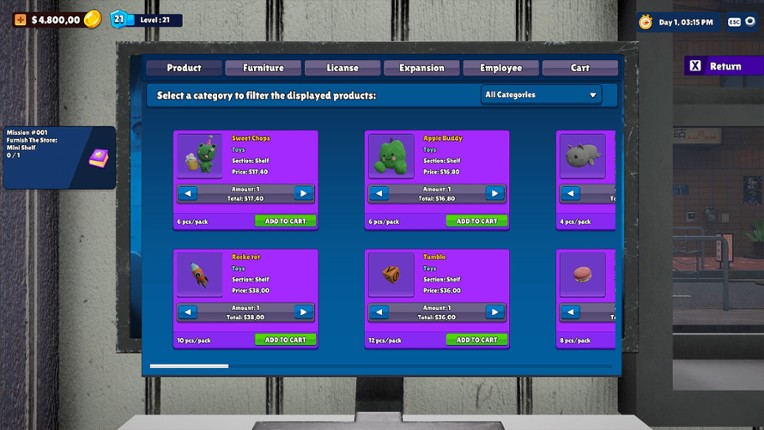 Sweet Toys Simulator screenshot