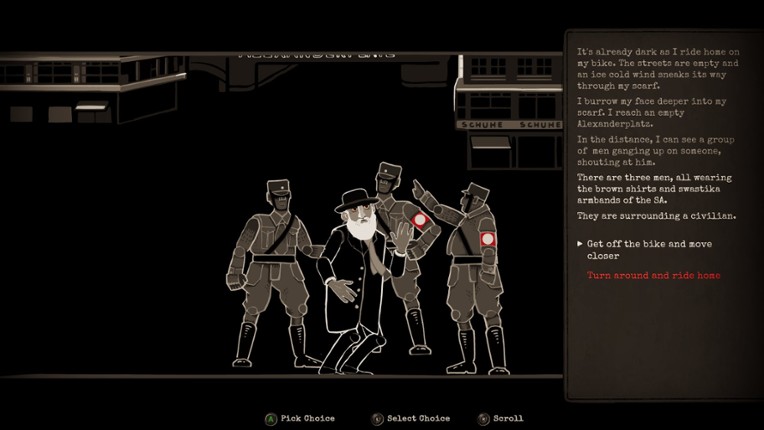 Through the Darkest of Times screenshot