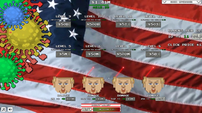 Trump VS Covid: Save The World Clicker screenshot