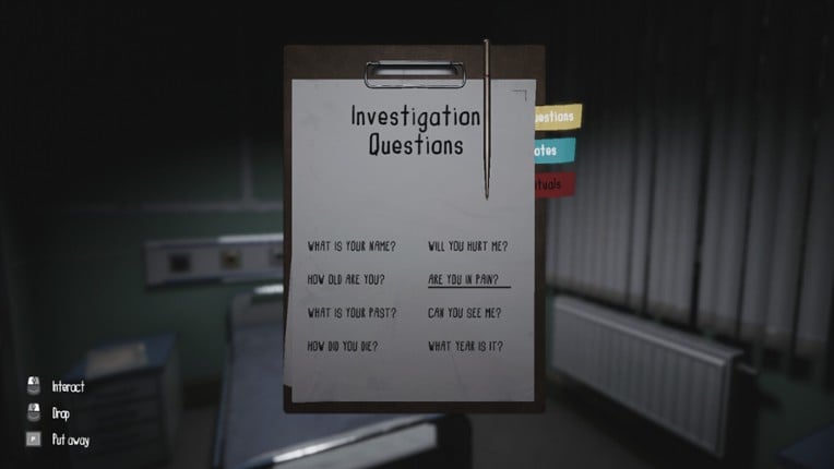 Paranormal Investigation screenshot