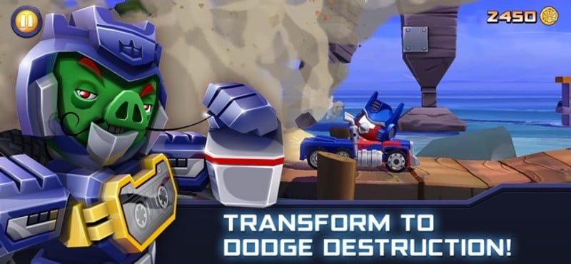 Angry Birds Transformers screenshot