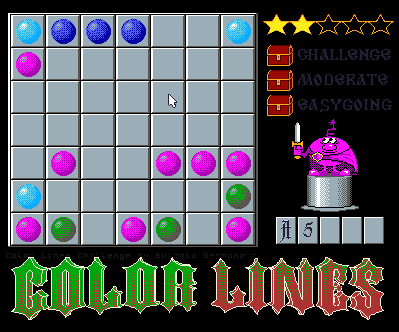 Games like Color Lines Challenge!