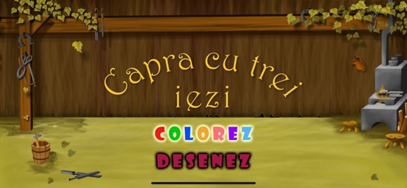 Coloreaza Capra cu Trei Iezi screenshot