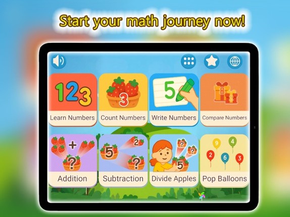 Counting Magic- kids math 123 screenshot
