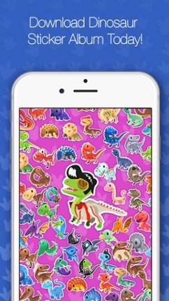 Dino Album Stickers Factory Game screenshot