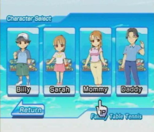 Family Table Tennis screenshot