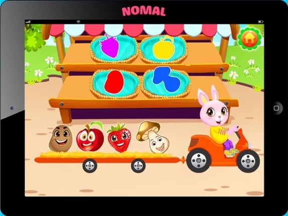 Fruits and vegetables puzzles Image