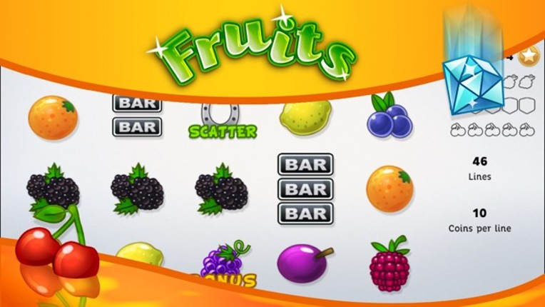 Fruits - Slot Machine screenshot