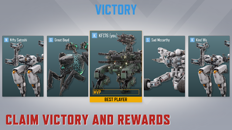 Armor Attack: robot PvP game screenshot
