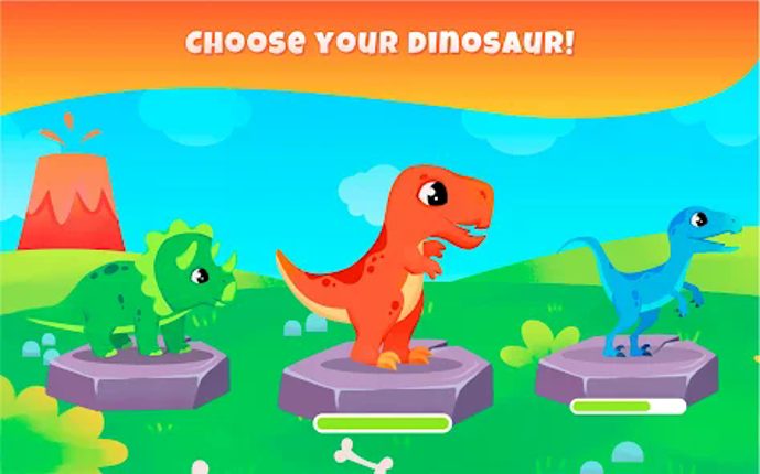 Dinosaur Run Baby Games 0+ screenshot