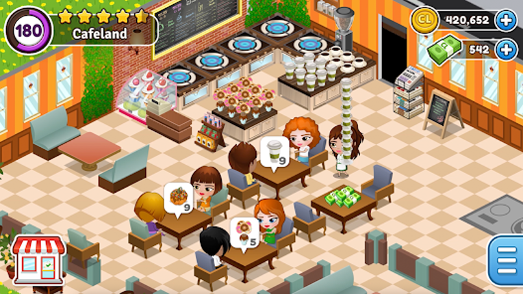 Cafeland - Restaurant Cooking screenshot