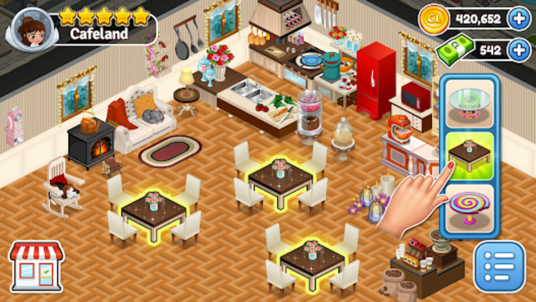 Cafeland - Restaurant Cooking screenshot