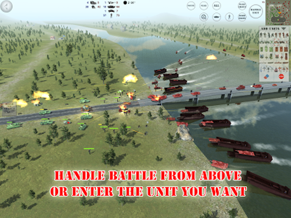 Battle 3D - Strategy game screenshot