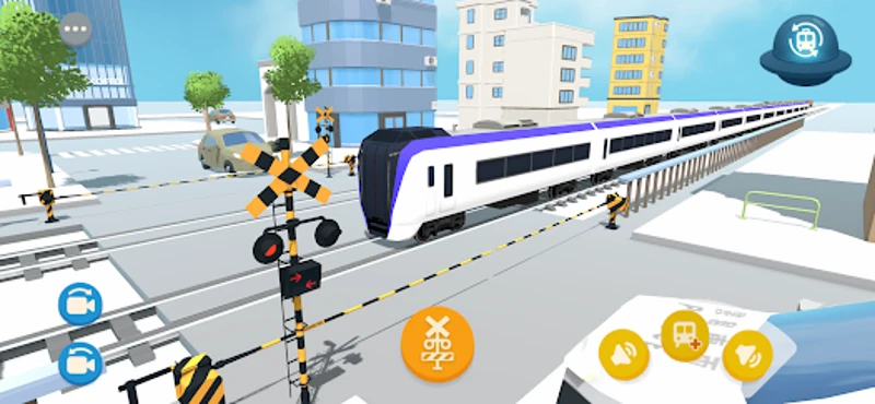 踏切だいすき - 一番楽しい電車のゲーム screenshot