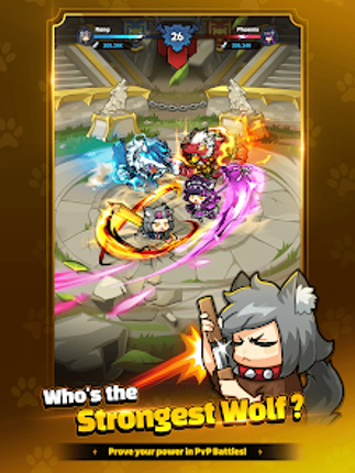 Go Go Wolf! - Idle RPG screenshot