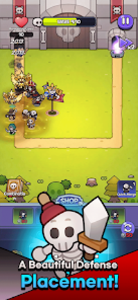 Skull Defense: Skeleton Battle screenshot