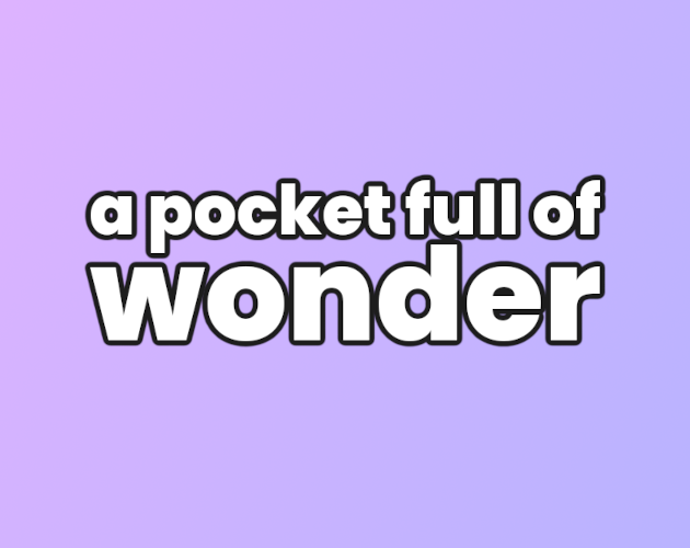 Games like pocket full of wonder