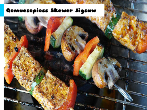 Gemuesepiess Skewer Jigsaw Image