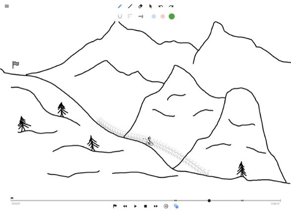 Line Rider screenshot