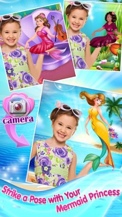 Mermaid Princess Makeover -  Dress Up, Makeup & eCard Maker Game screenshot