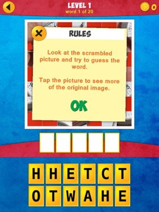 Mosaic: Tap the pic, guess the word! screenshot