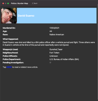 Police: Murder Map Image