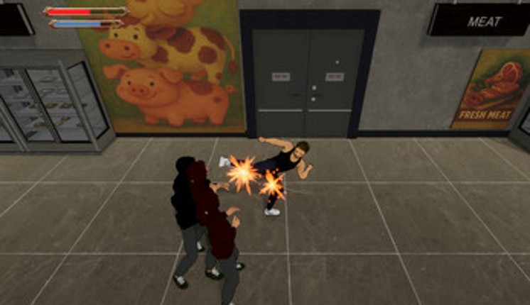 Rumble at the Supermarket screenshot