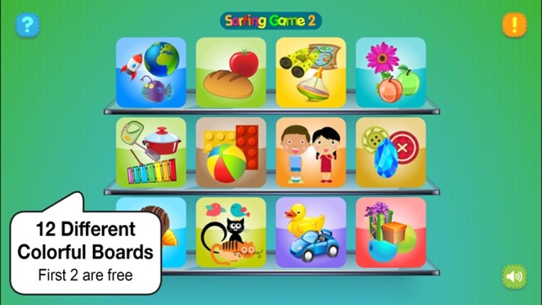 Sorting Game 2 screenshot