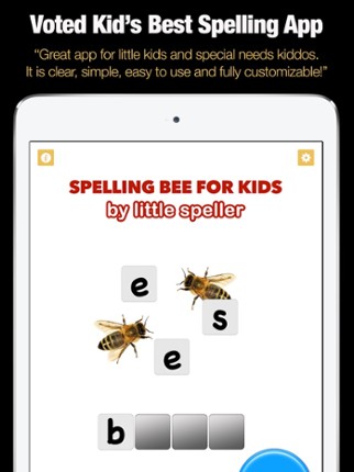 Spelling Bee for Kids - Spell 4 Letter Words Image