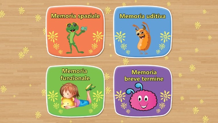 Un memory game per bambini screenshot