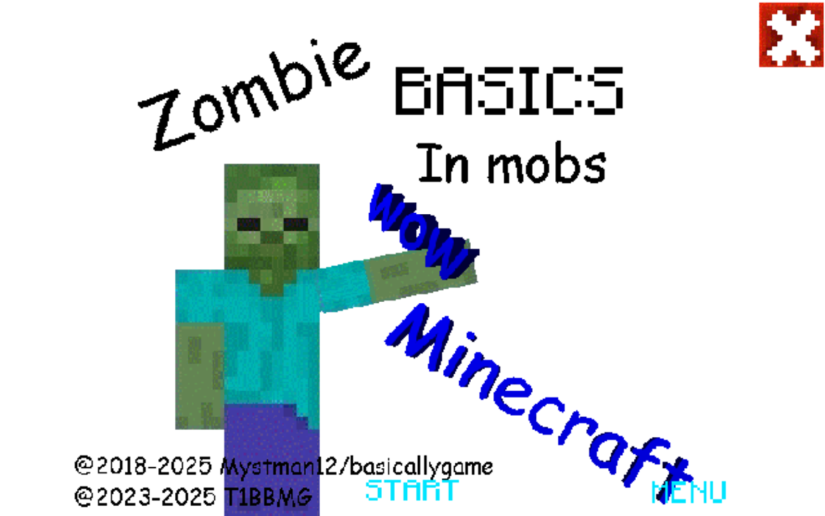 Games like Zombie basics in mobs