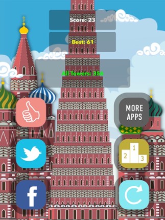 Big Towers - build the tallest tower screenshot