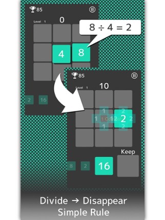 Divide Number Puzzle Image