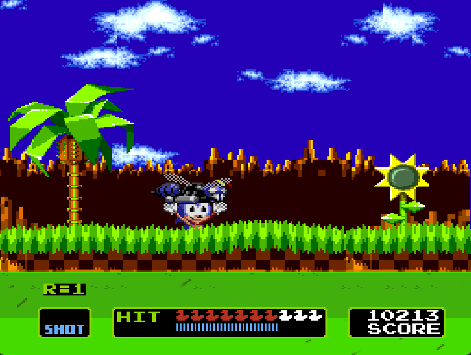 Games like Duck hunt Sonic edition with GameMaker2