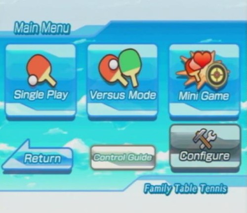 Family Table Tennis screenshot