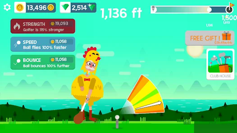 Golf Orbit: Oneshot Golf Games screenshot