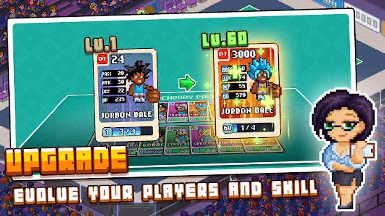 Pixel Basketball: Multiplayer screenshot