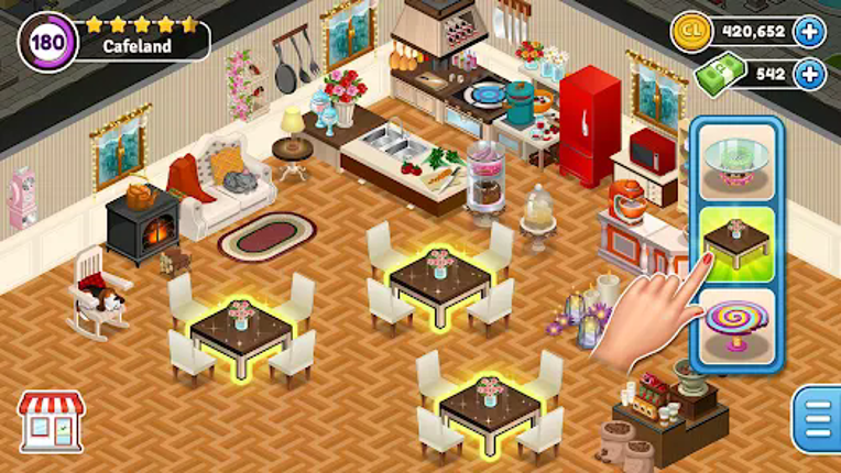 Cafeland - Restaurant Cooking screenshot