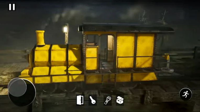 Scary Hidden Spider Train Game Image