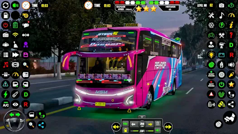 Public Coach Bus Driving Game screenshot