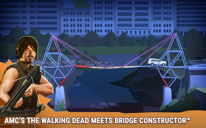 Bridge Constructor TWD screenshot