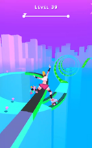 Sky Roller: Rainbow Skating Image