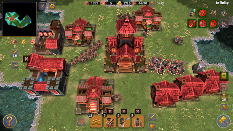 Blaze of empires RTS strategy screenshot