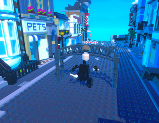 James Bond Runs (but in lego) screenshot