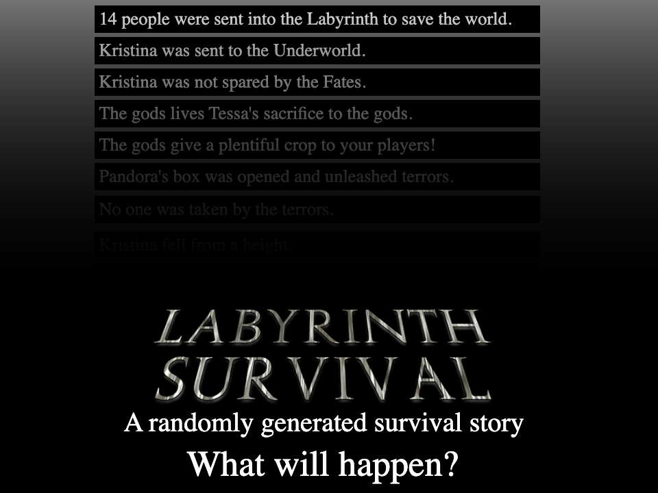 Games like Labyrinth Survival