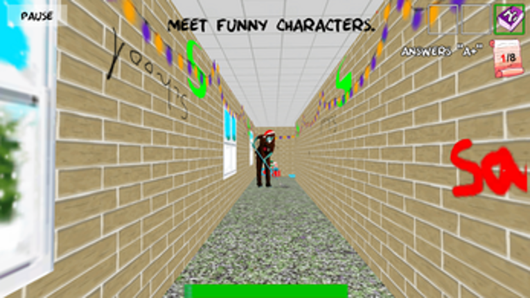 Scary Teacher On a School 3D Simulator Image