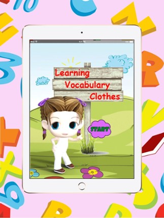 Learn English Vocabulary Clothes:Learning Education Games For Kids Beginner Image