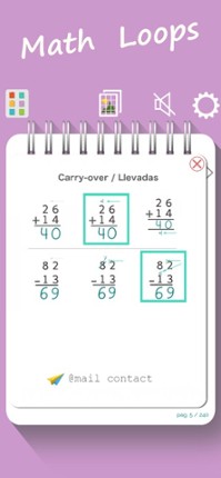 Math Loops Add &amp; Subtract screenshot